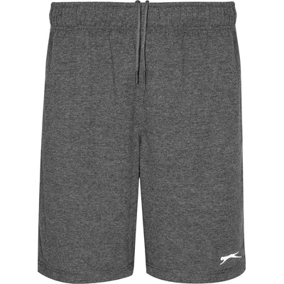 Slazenger Мъжки къси панталони Slazenger Jersey Shorts Mens - Charcoal