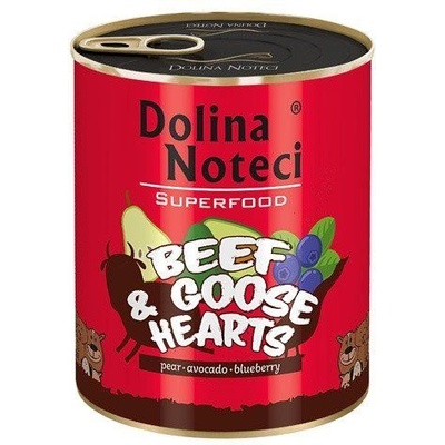 Dolina Noteci Superfood Говежди & Гъши сърца 400 г