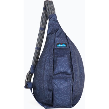 KAVU Градска раница KAVU Rope Sling 10 l navy topo