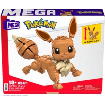 Mattel Pokémon Mega Construx Jumbo Eevee 29 cm