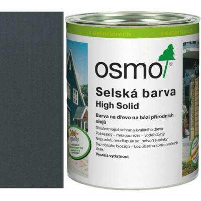 Osmo 2716 Selská barva 25 l Antracitově šedá