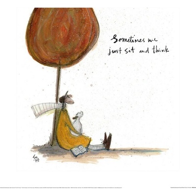 Umelecká tlač Sam Toft - Sometimes We Just Sit And Think, 40 × 40 cm