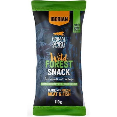 Primal Spirit Dog Iberian Wild Forest Snack 110 g