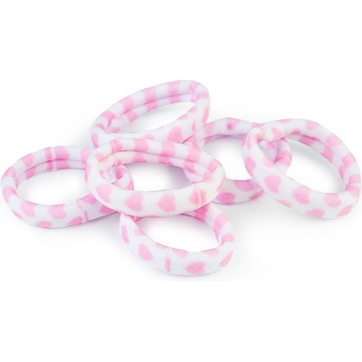 Vlasové gumičky se srdíčky