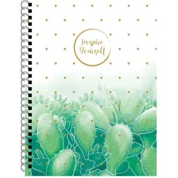 Тетрадка Karton Cactus A5 60л. сп. , меки к. ред (A5 60)