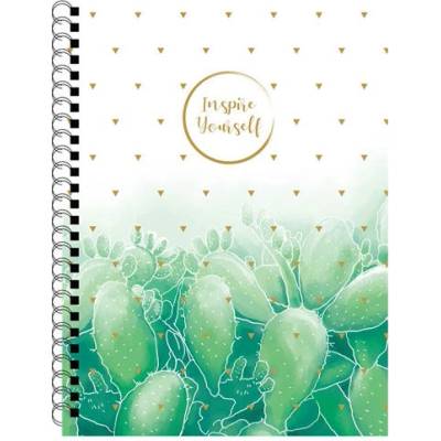 Тетрадка Karton Cactus A5 60л. сп. , меки к. ред (A5 60)