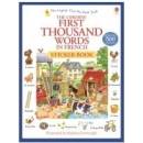 First Thousand Words in French Sticker Book - Amery Heather