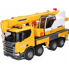 Bruder Nákladné auto Scania so žeriavom Liebherr 3571