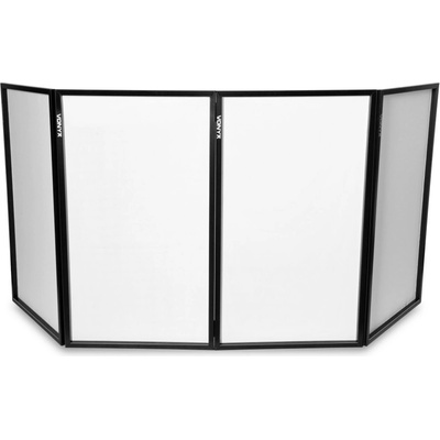 Vonyx DB2 Skládací paravan 120 X 70 WHITE 4 Panely – Zboží Dáma