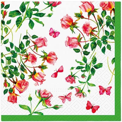 TaT Obrúsky Tiny Roses 33x33cm