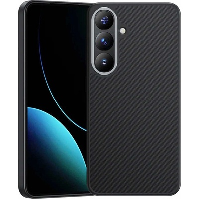 Benks Magnetic Armor Pro Kevlar Case 600D - удароустойчив кевларен кейс с MagSafe за Samsung Galaxy S25 (черен)