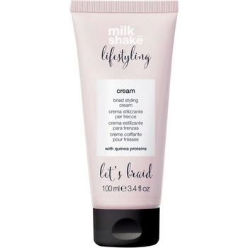 Milk Shake Млечен шейк Lifestyleing Braid протеини от киноа крем за оформяне на косата 100 ml