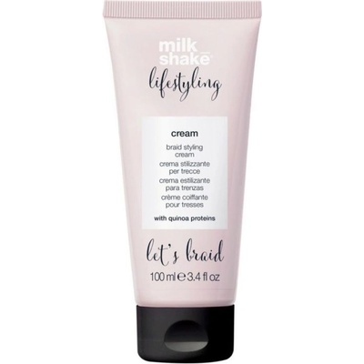 Milk Shake Млечен шейк Lifestyleing Braid протеини от киноа крем за оформяне на косата 100 ml