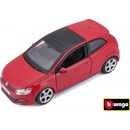 Bburago Plus VW Polo GTI Mark 5 červená 1:24