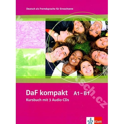DaF kompakt A1 B1 učebnica nemčiny vr. 3 audio CD