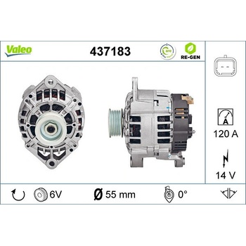generátor VALEO 437183