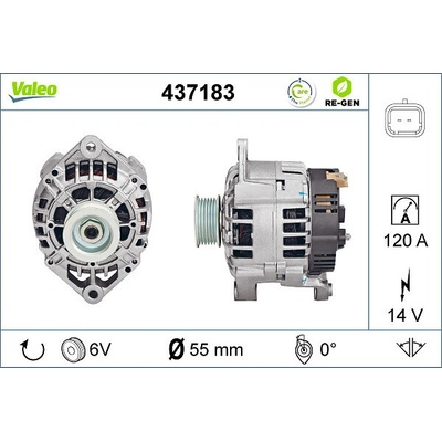 generátor VALEO 437183
