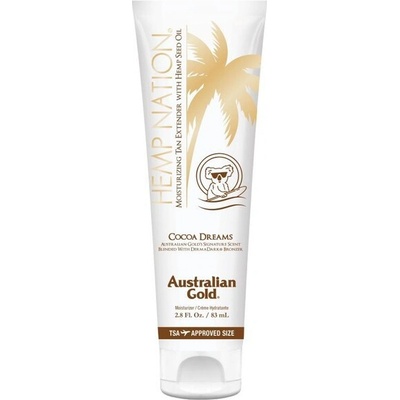 Hemp Nation COCOA Dreams Tan Extender Australian Gold Telové mlieko 83 ml