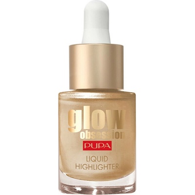 Pupa Milano Tekutý rozjasňovač Glow Obsession Liquid Highlighter 002 Moon Light 13,5 ml