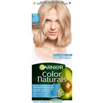 Garnier Color Naturals изсветляваща боя за коса коса с подхранващи масла 40 ml нюанс 112 Extra Light Irid Blonde за жени