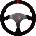 Simagic Round-Shaped Steering wheel without HUB, 330mm, Suede. S402 (P-330R(SUEDE))