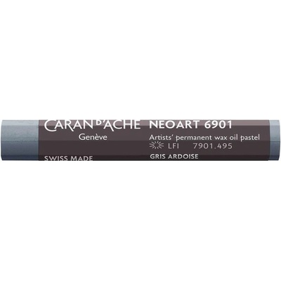 Caran d'Ache voskový olejový pastel Neoart 495 slate grey