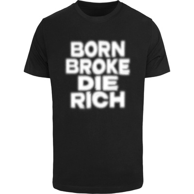 Mister Tee Тениска в черно Mister Tee Born And DieUB-MT3796-00007 - Черен, размер M