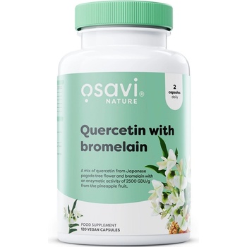 Osavi Quercetin with Bromelain, 120 Vegan Capsules