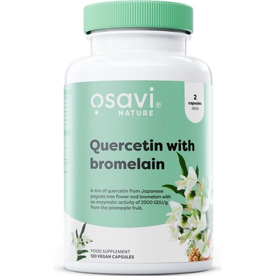 Osavi Quercetin with Bromelain, 120 Vegan Capsules
