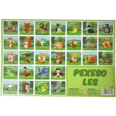 Pexeso Les kreslené