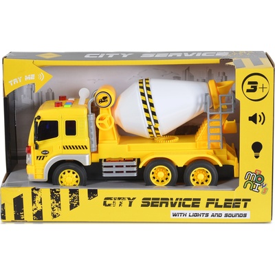 Moni Детска играчка Moni Toys - Бетоновоз със стълба, 1: 16 (WY310C)