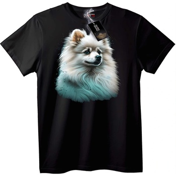 NOONEBRAND Тениска с Померан - XL, White
