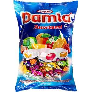 Tayas Плодови бонбони Tayas Damla MIX 1кг