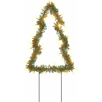 Shumee vánoční světelná dekorace s hroty Stromek 115 LED diod, 90 cm