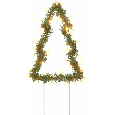 Shumee vánoční světelná dekorace s hroty Stromek 115 LED diod, 90 cm