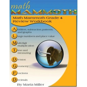 Math Mammoth Grade 4 Review Workbook | Maria Miller (ISBN: 9781942715726)