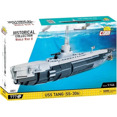 Cobi 4831 World War II Americká ponorka USS Tang , 1:144, 777 k