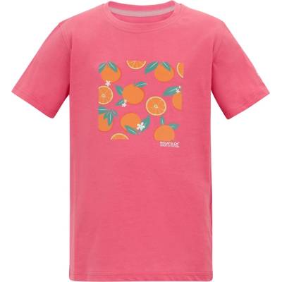 Regatta Детска тениска Regatta Kid's Bosley T-shirt - Pink Lemnde - размер 9-10 Years (704-6360-0414)