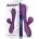 Action No. Eighteen Vibrator and Sucker with Oscillating & Finger Function Purple