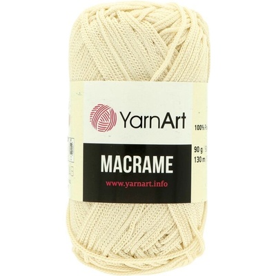 YarnArt Macrame 2mm 137 svetlá žltá
