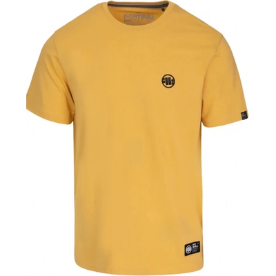 PitBull West Coast tričko pánske small logo 170 yellow