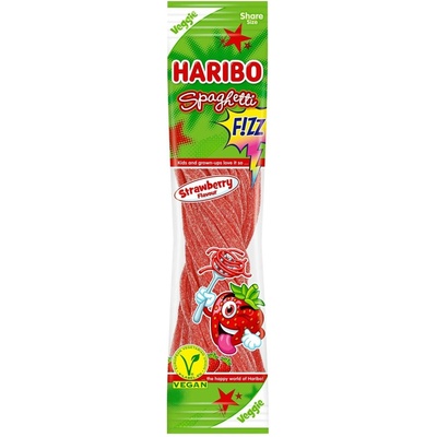 Haribo Spaghetti Jahoda FIZZ veggie 200 g
