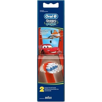 Oral-B Oral-B Kids Накрайник за детска електрическа четка, 3+ Cars Toothbrush replacement heads 2 pcs
