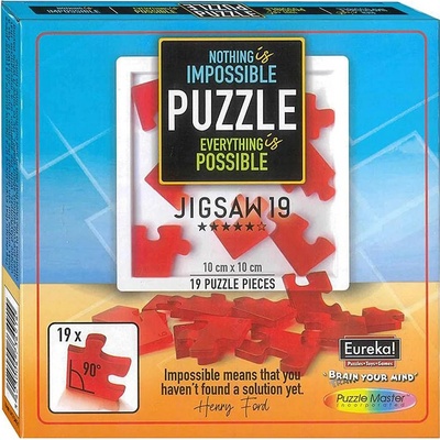 Eureka Детска игра Eureka - Невъзможен пъзел-мозайка, 19 части (473491)