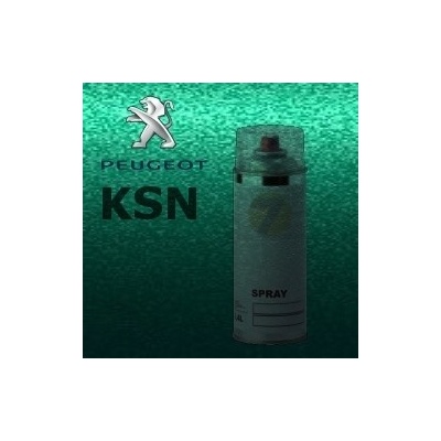 PEUGEOT KSN VERT ISSAMBRE metalická barva Sprej 400ml