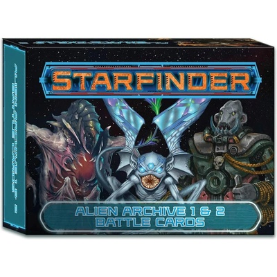 Paizo Publishing Starfinder Alien Archive 1 & 2 Battle Cards