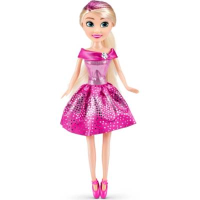 Zuru Princezna Sparkle Girlz v kornútku fialové šaty