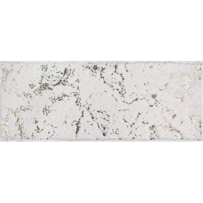 Vitaus Кремаво-златисти памучни килими за стълби в комплект от 16 бр. 25x65 cm Simli Altin - Vitaus (MRD-Simli-Altin-SET16)