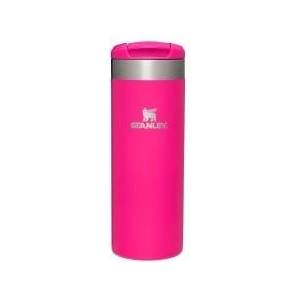 STANLEY 1913 Aerolight Transit Thermo Mug 0.47L - Keeps Hot for 6 Hours - Dishwasher Safe - Coffee Mug To Go Leak-Proof - Compatible with Common Car Drink Holders - Thermos Flask - Pink - 100000004551