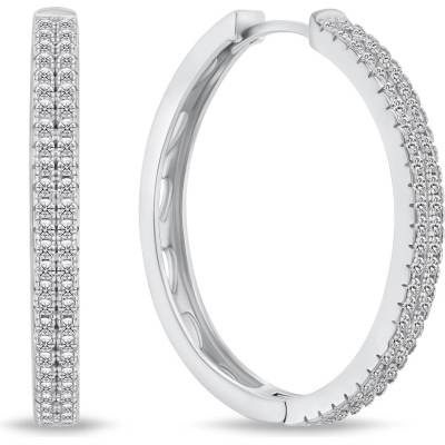 Brilio Silver náušnice EA770W
